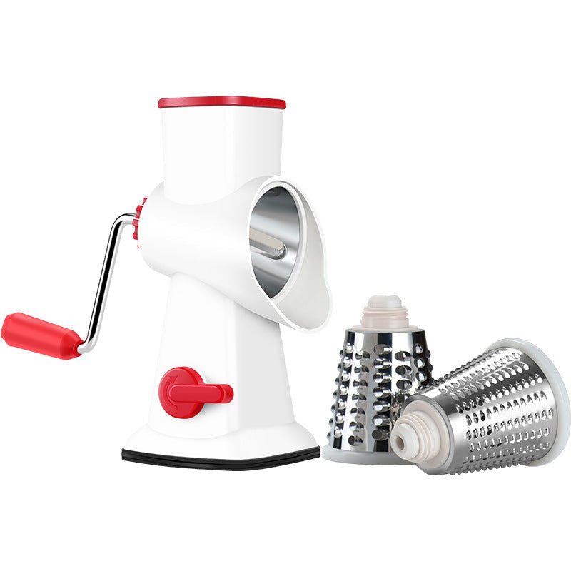 Vegetable Chopper & Slicer 3 - in - 1 Food Processor with Rotary Blades - Shoprova