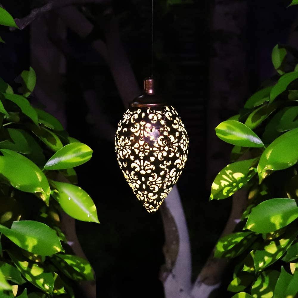 Solar Hanging LED Lantern Garland – Waterproof Outdoor Fairy Light - Shoprova