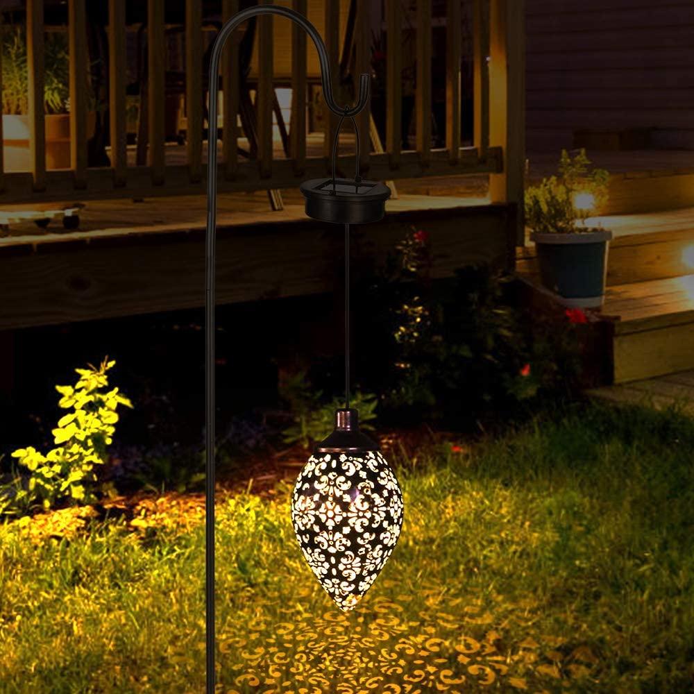 Solar Hanging LED Lantern Garland – Waterproof Outdoor Fairy Light - Shoprova