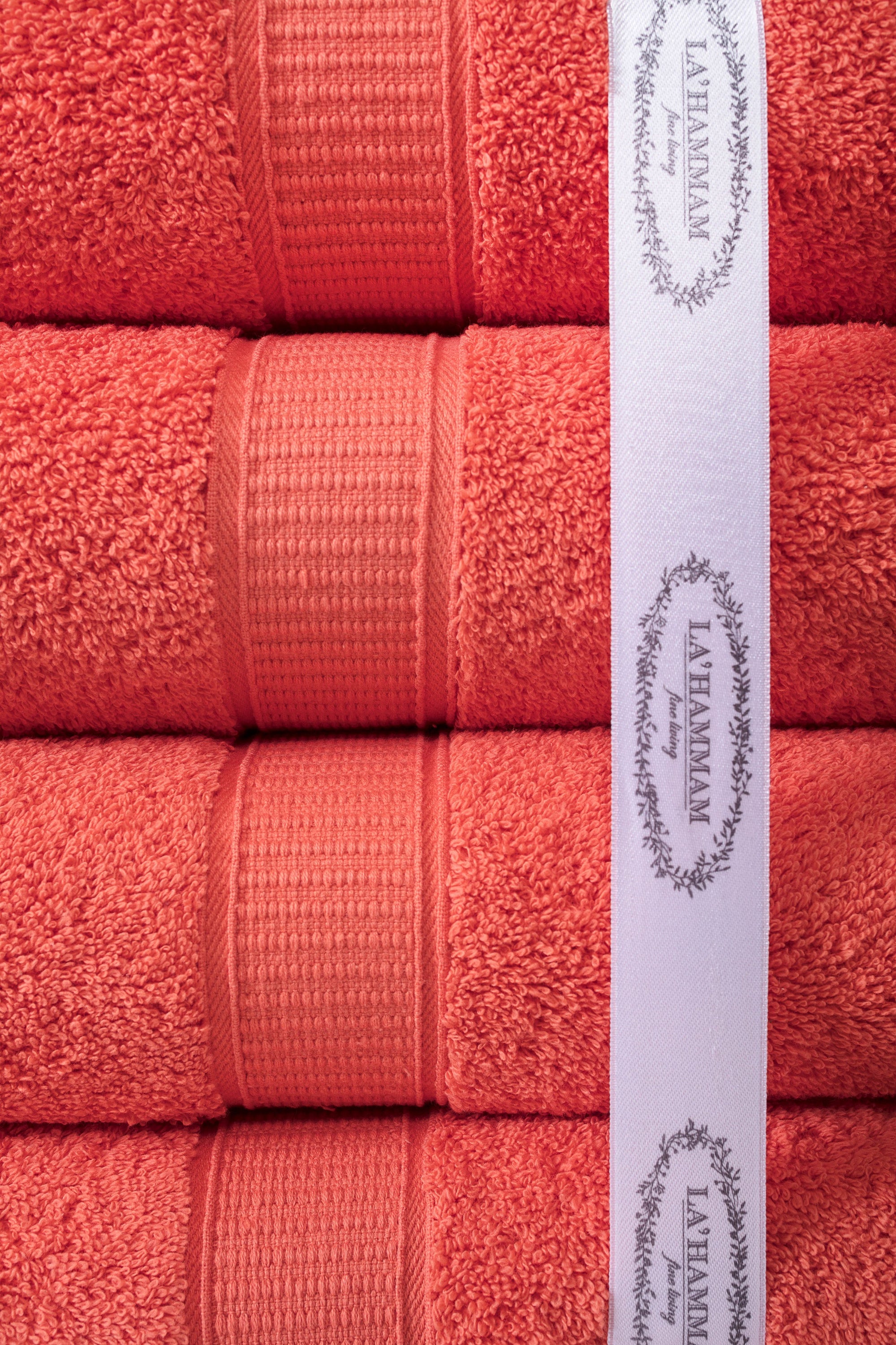 Turkish Cotton Bath Towel Set of 6 – Ultra Soft & Absorbent - Shoprova