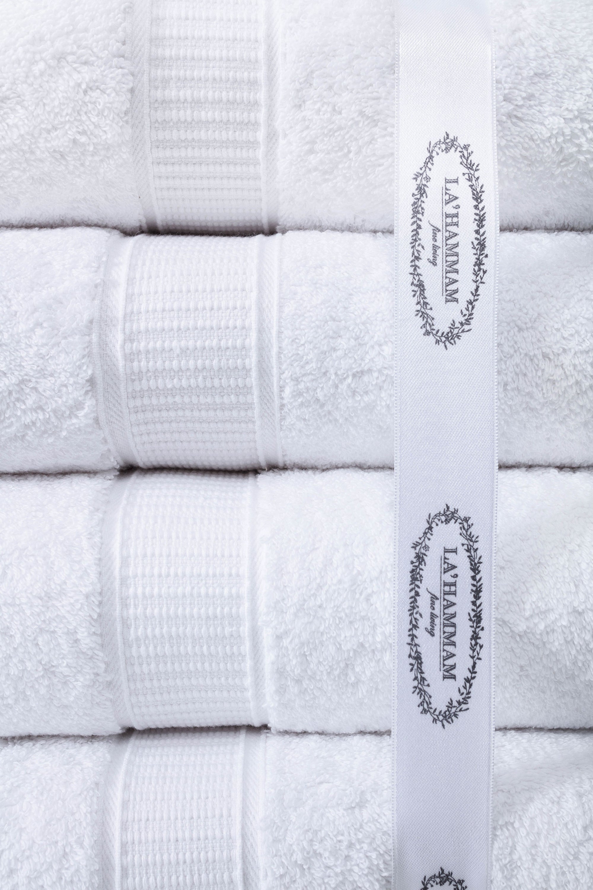 Turkish Cotton Bath Towel Set of 6 – Ultra Soft & Absorbent - Shoprova