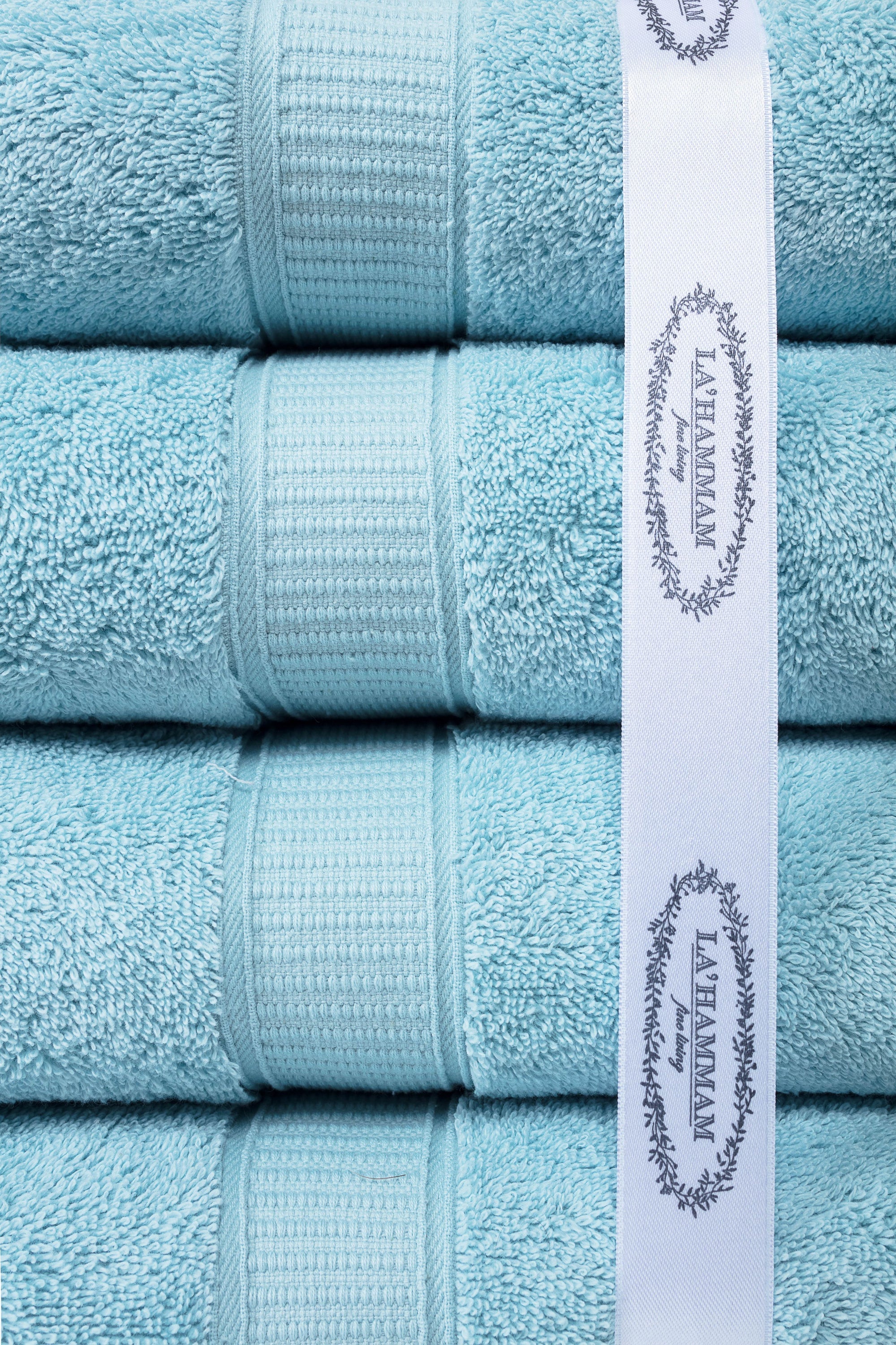 Turkish Cotton Bath Towel Set of 6 – Ultra Soft & Absorbent - Shoprova
