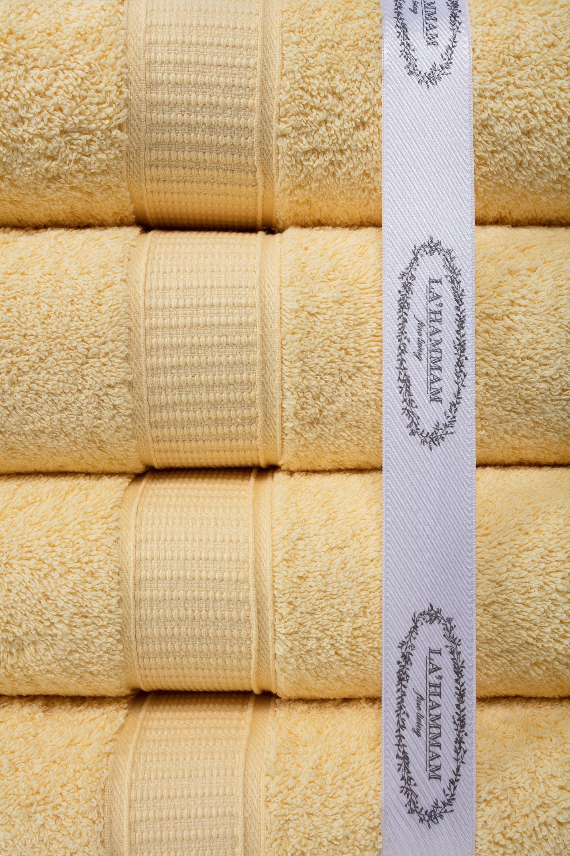 Turkish Cotton Bath Towel Set of 6 – Ultra Soft & Absorbent - Shoprova