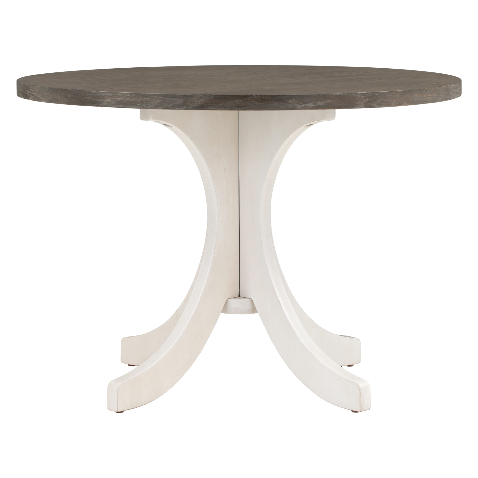 5 - Piece Mid - Century Dining Set – Round Solid Wood Table with 4 Chairs - Shoprova