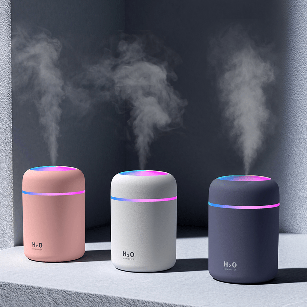 Portable Mini Air Humidifier & Essential Oil Diffuser - Shoprova