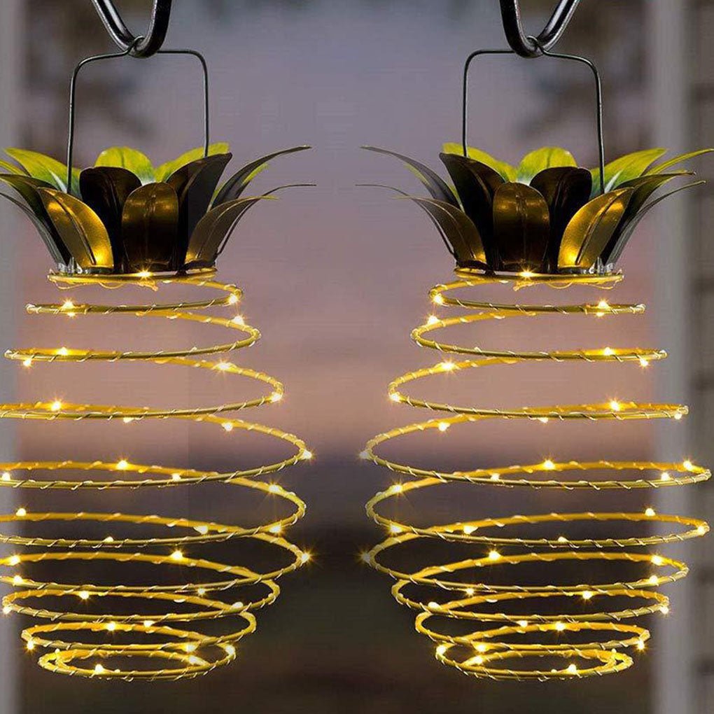 Outdoor Waterproof Pineapple Solar Garden Light - Shoprova