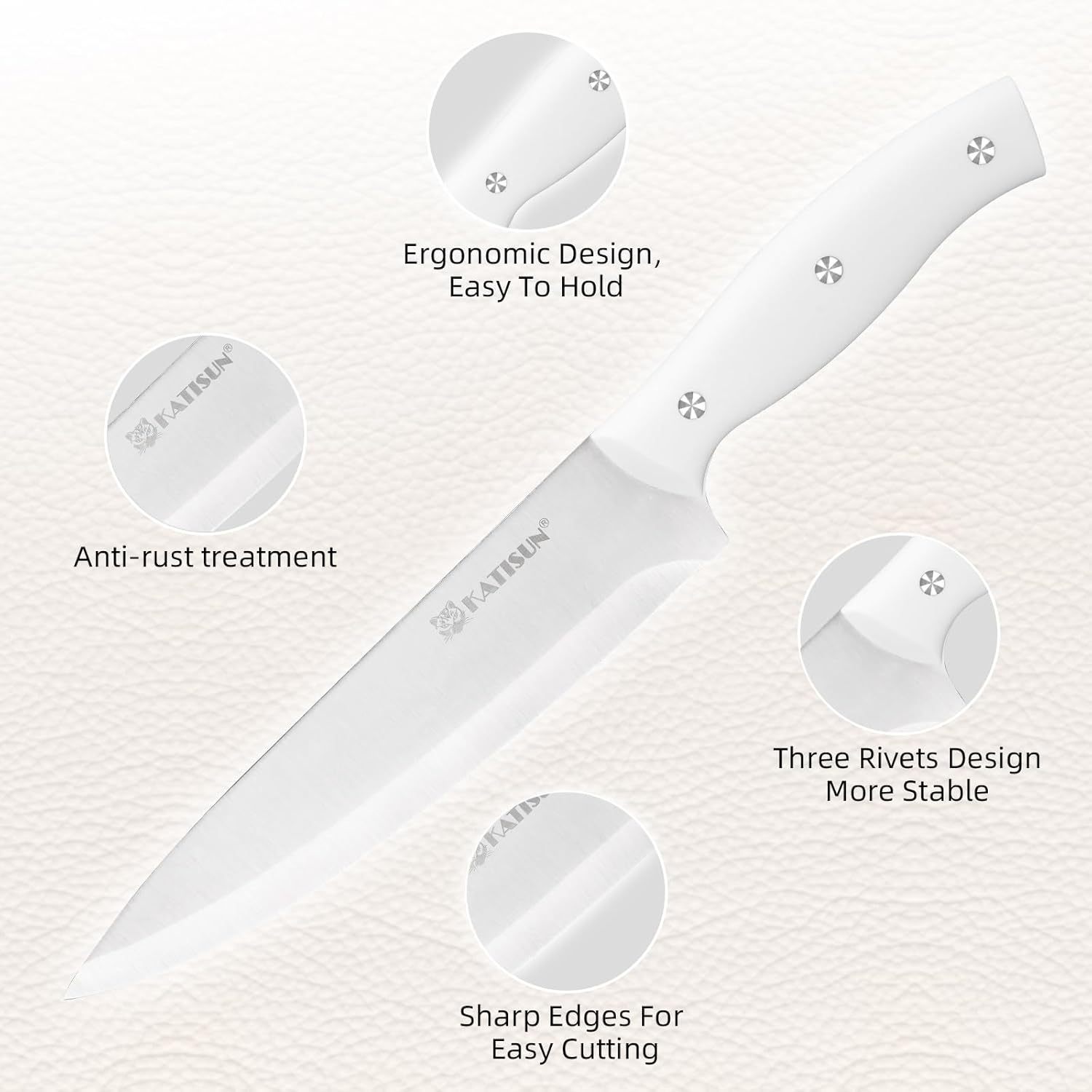 15 - Piece High Carbon Stainless Steel Kitchen Knife Set - Shoprova