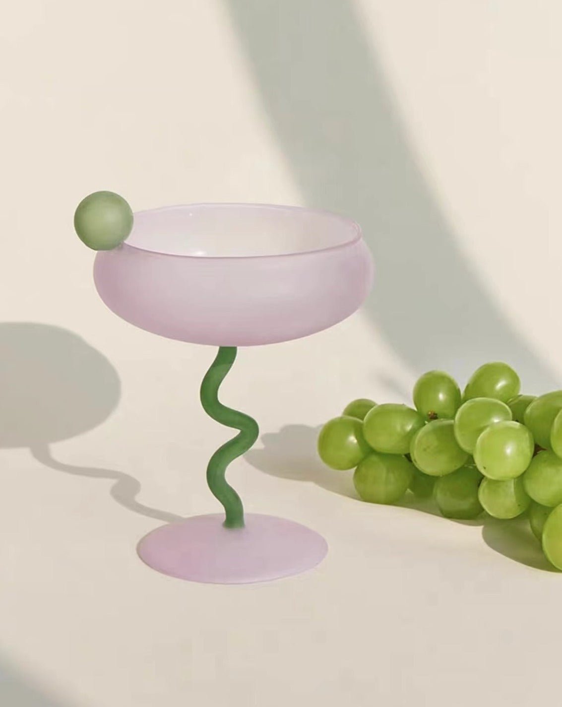 Premium Colorful Coupe Glasses – Handcrafted Party Drinkware - Shoprova